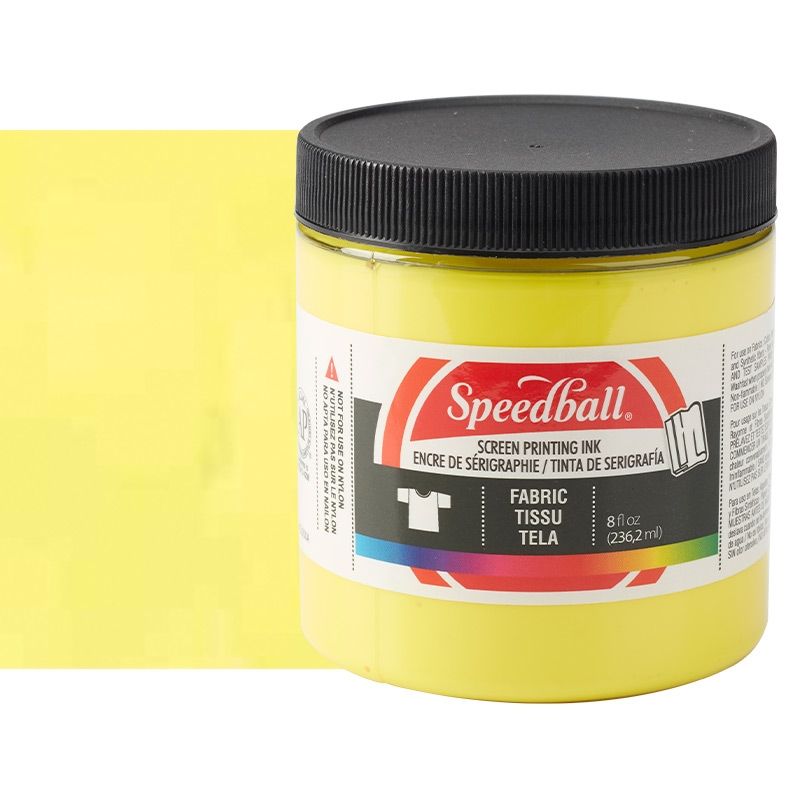 Speedball Fabric Screen Printing Ink 32oz Yellow