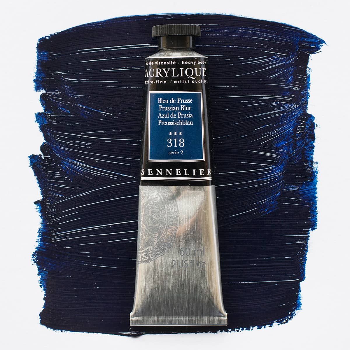 Sennelier Dry Pigment 200ml Prussian Blue 318