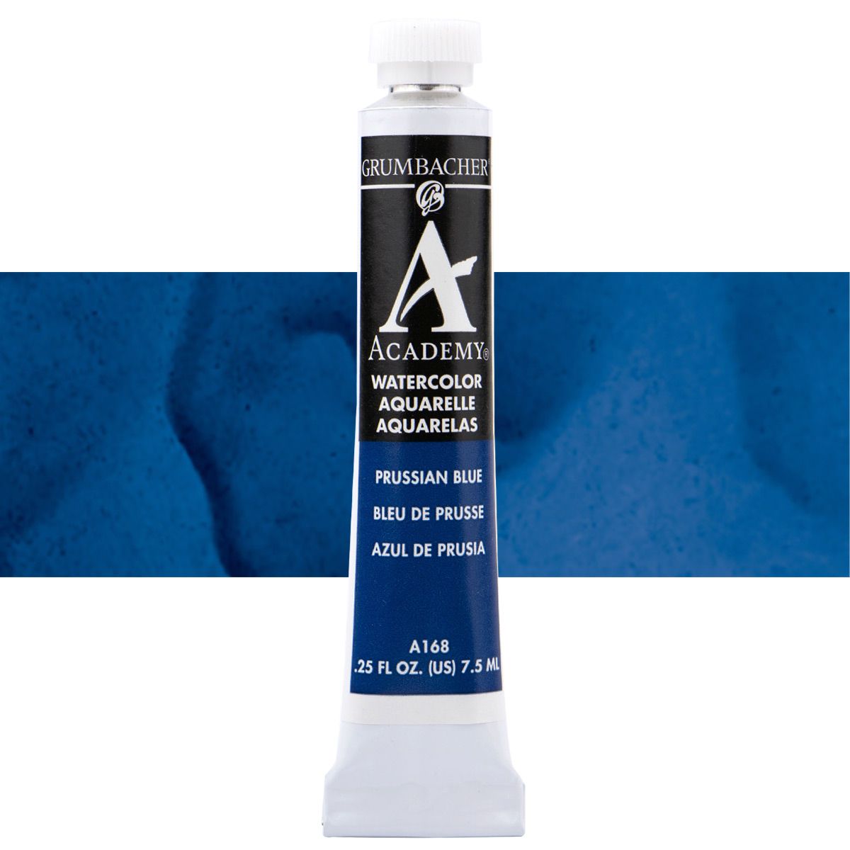 Grumbacher Academy Watercolor, Prussian Blue - 7.5 ml Tube
