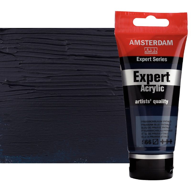 Amsterdam Expert Acrylic, Prussian Blue Phthalo 75ml Tube Jerry's