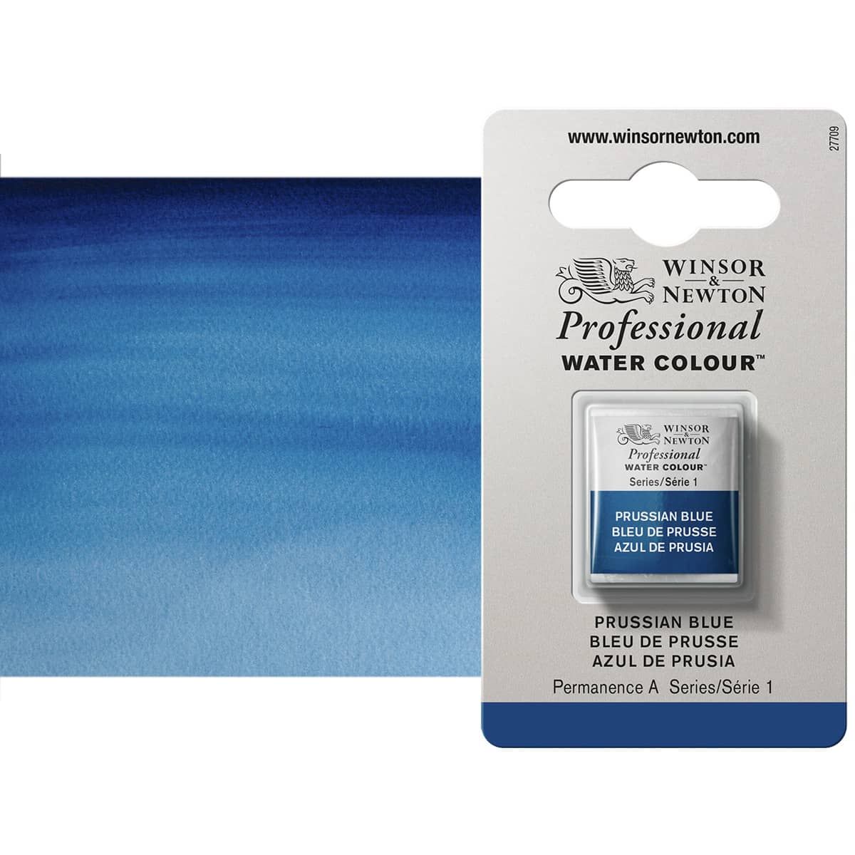 Winsor & Newton Professional Watercolor Half Pan - Cobalt Turquoise Light