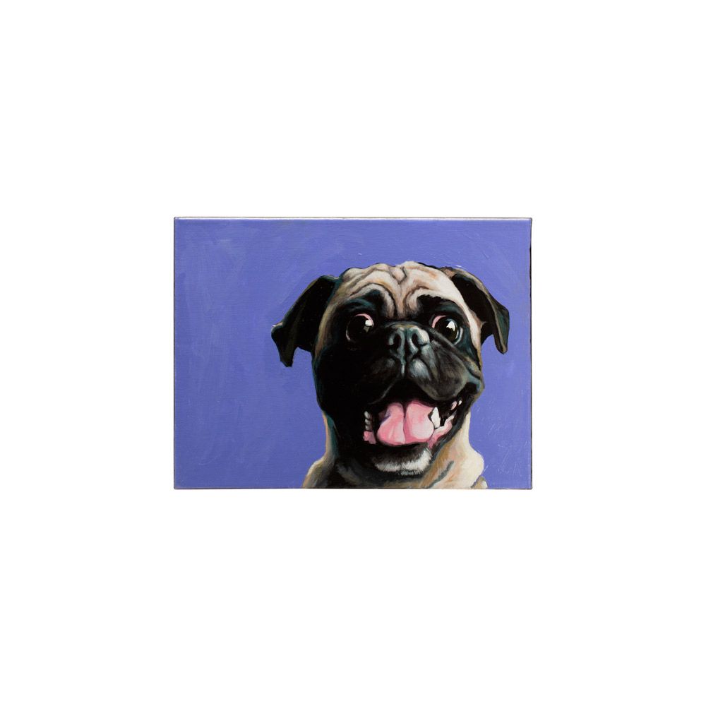 Pug by Amy Dean on Centurion Deluxe Oil Primed Linen Pads