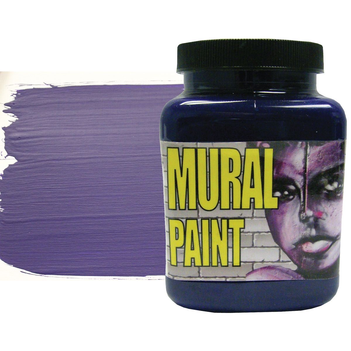 Chroma Acrylic Mural Paint 16 oz. Jar Purple Haze Jerry's Artarama