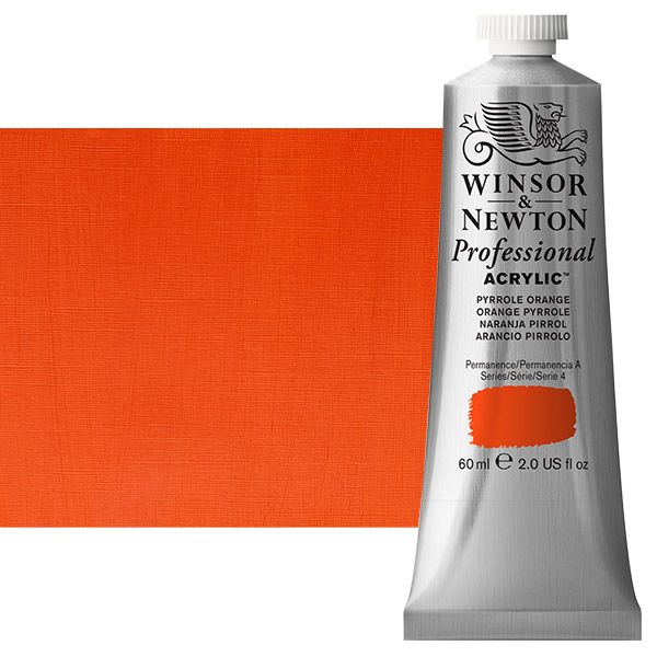 Winsor & Newton Professional Acrylic Pyrrole Orange 60 ml