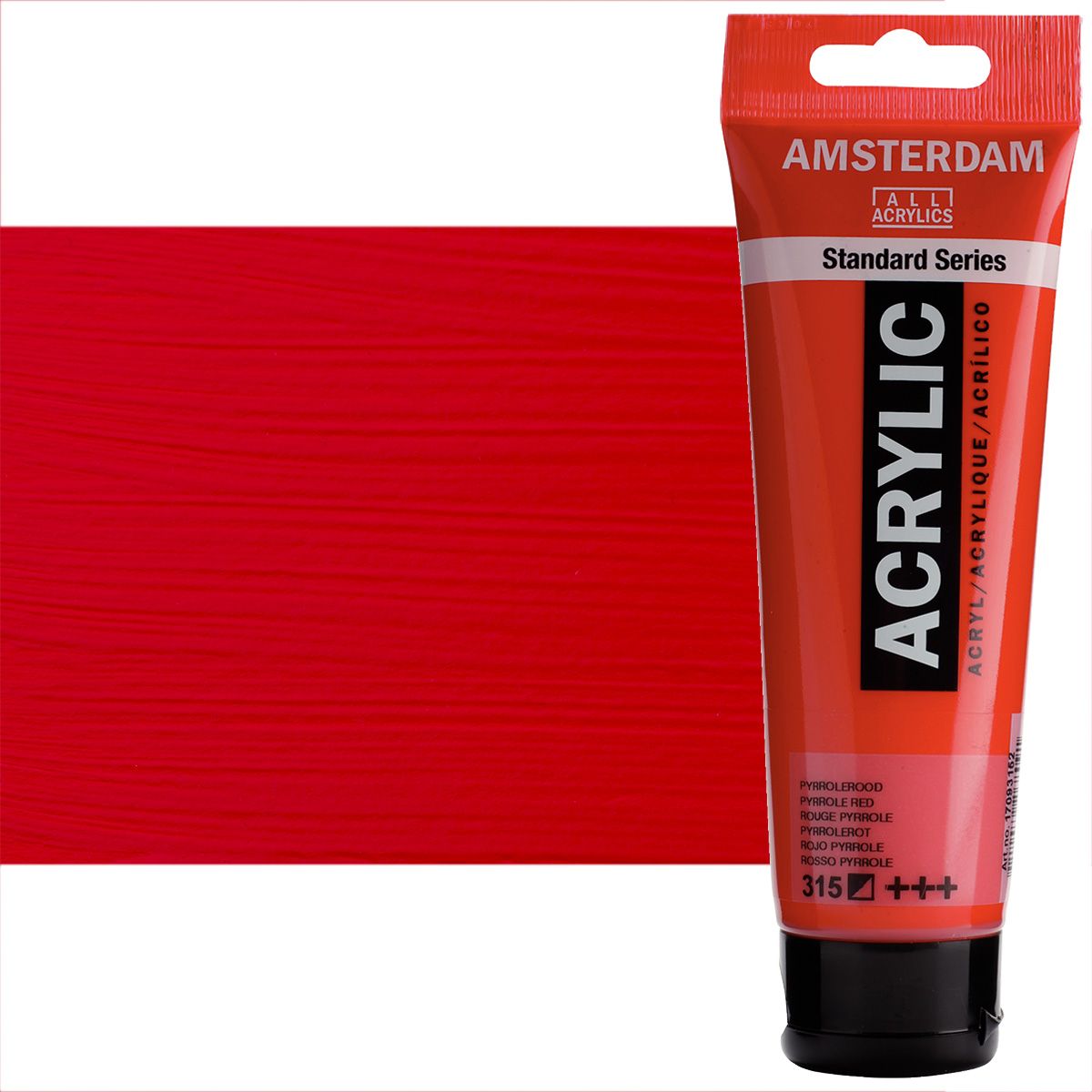 Amsterdam Standard Acrylic Pyrrole Red, 120ml Jerry's Artarama