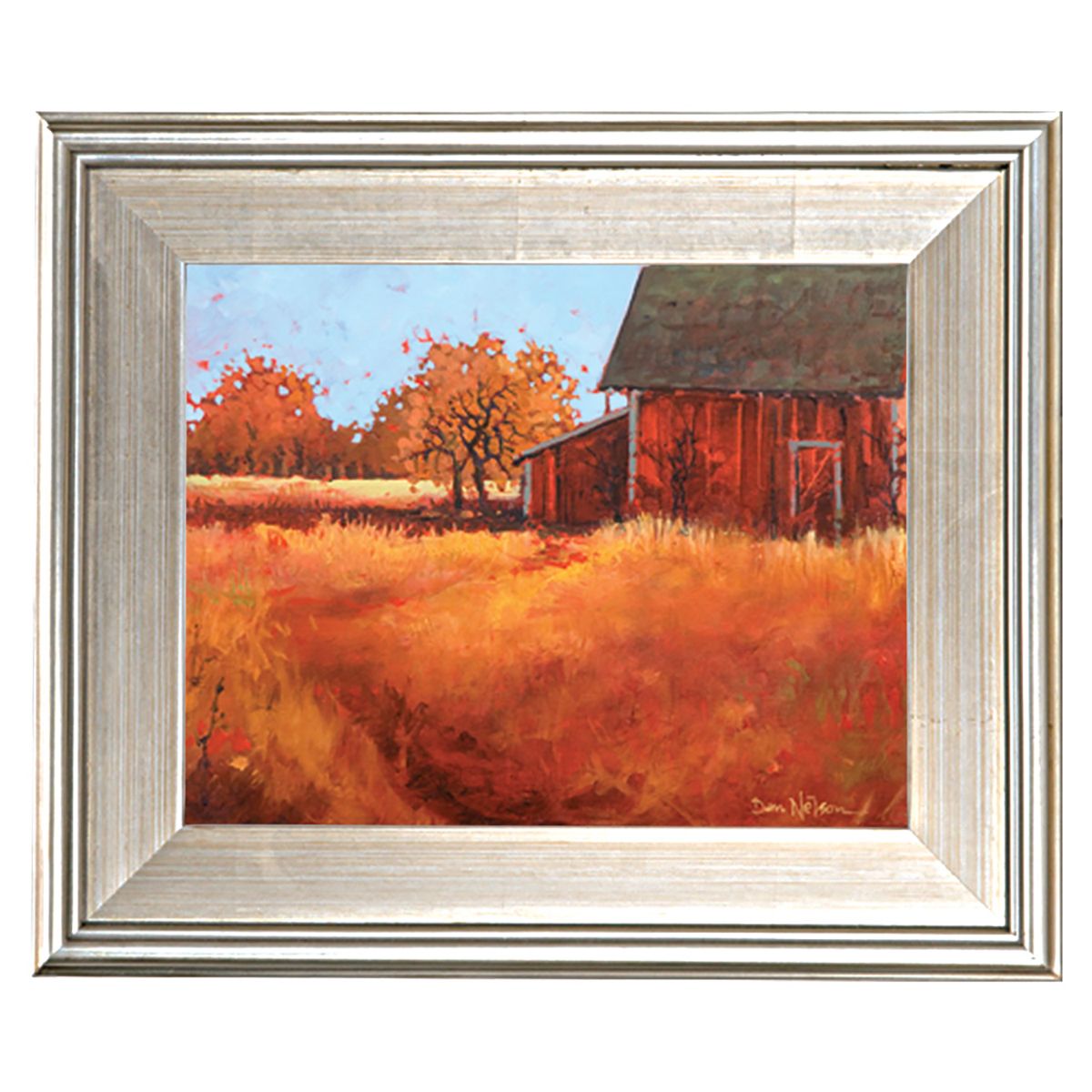 Plein Air Style Frame, Gold 6x6 - Box of 10