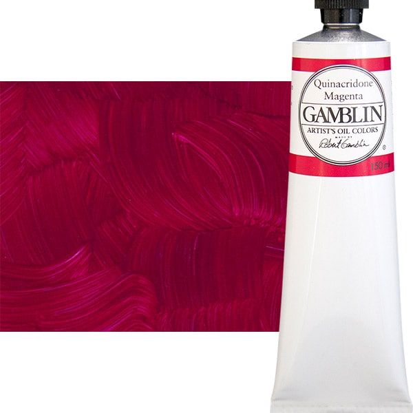 Gamblin G1865 37ml Artists Grade Oil Color - Radiant Magenta By Gamblin