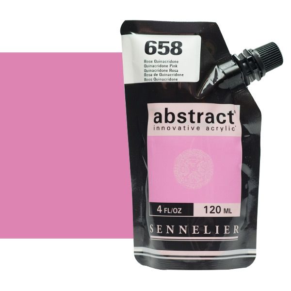 Sennelier Abstract Acrylic 120ml Quinacridone Pink 