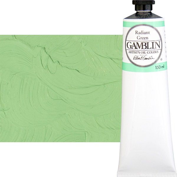 Gamblin : Artist Oil Paint : 37ml : Radiant Green
