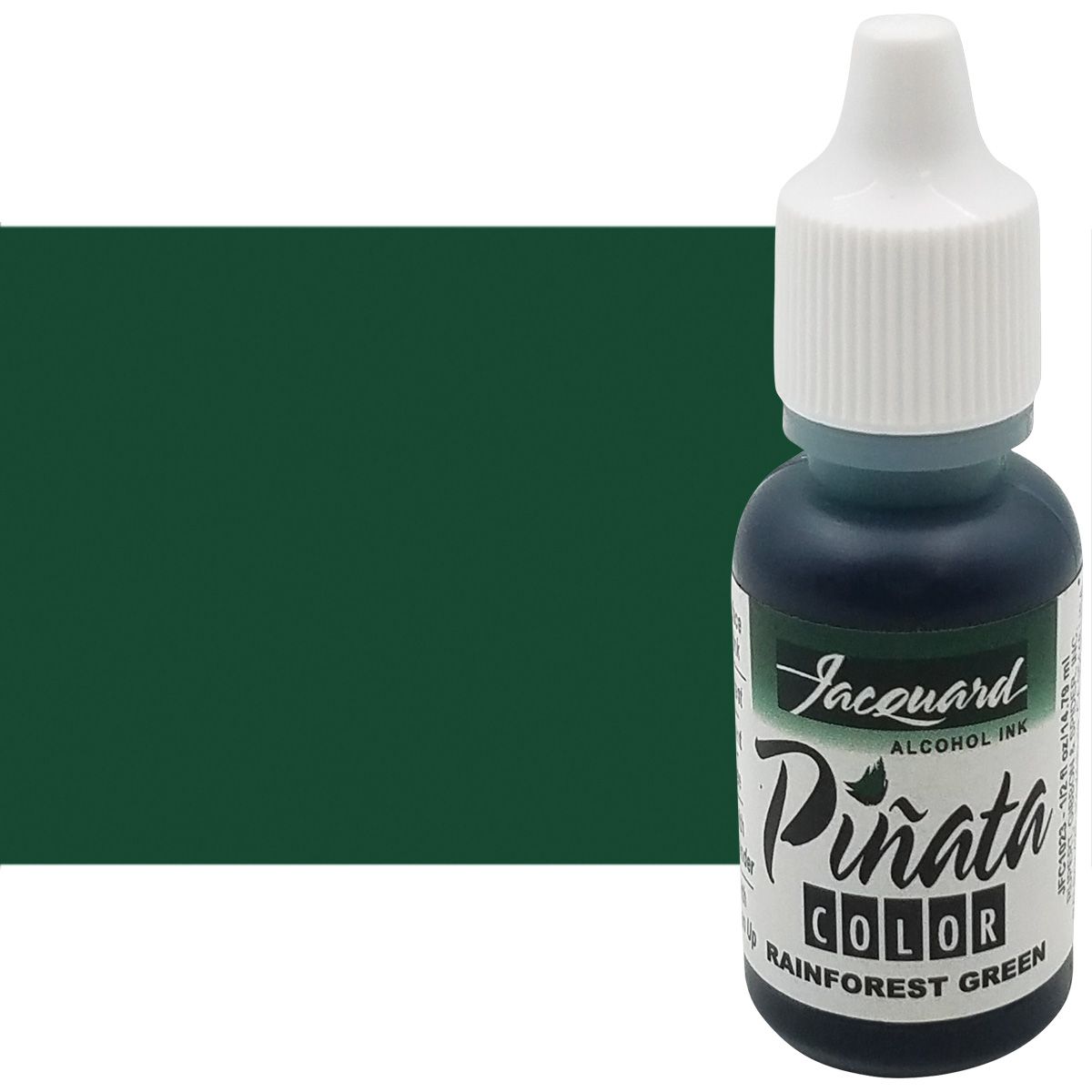 Jacquard Pinata Alcohol Ink - Rainforest Green, 1/2oz