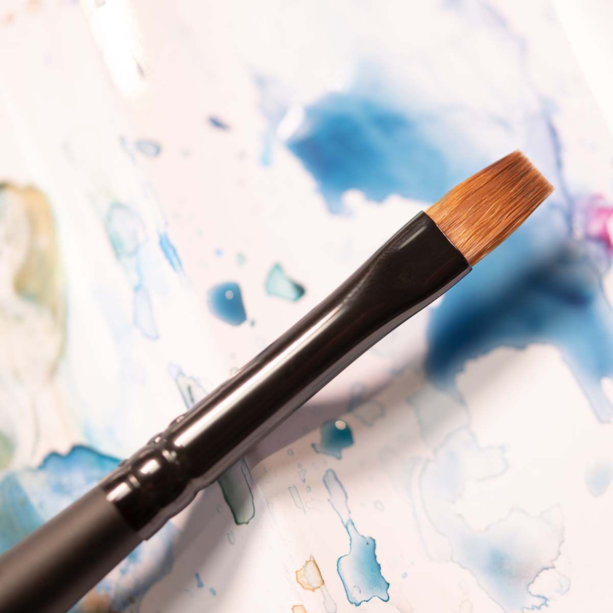 Raphael Stradivrus Synthetic Kolinsky Brush, 12 Flat Jerry's Artarama