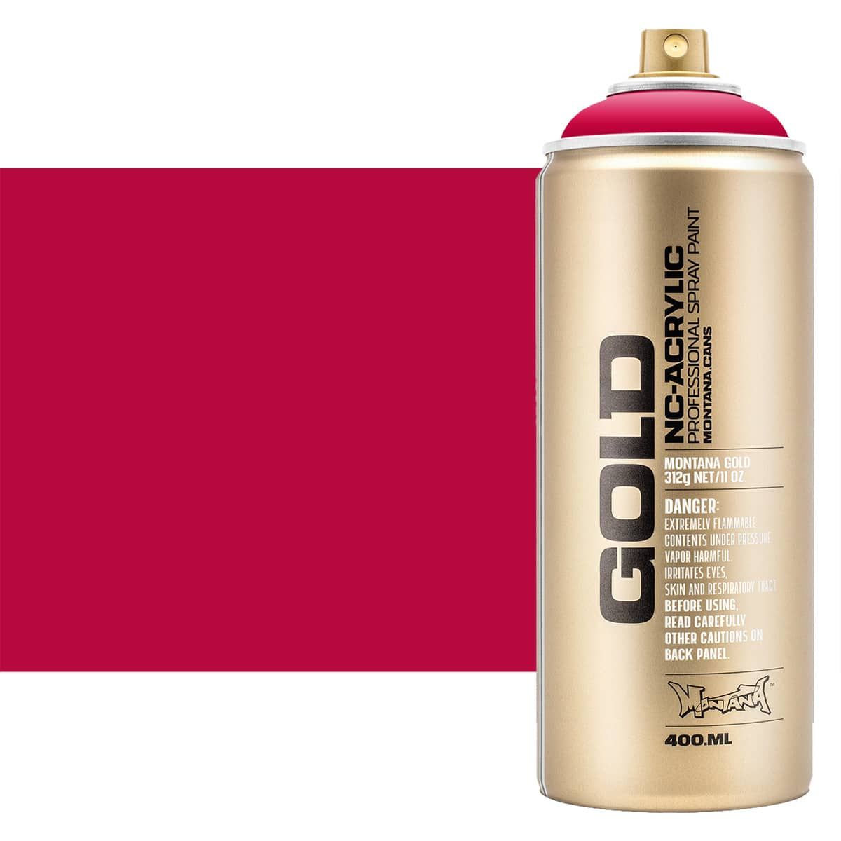Montana GOLD Acrylic Professional Spray Paint 400 ml - Raspberry