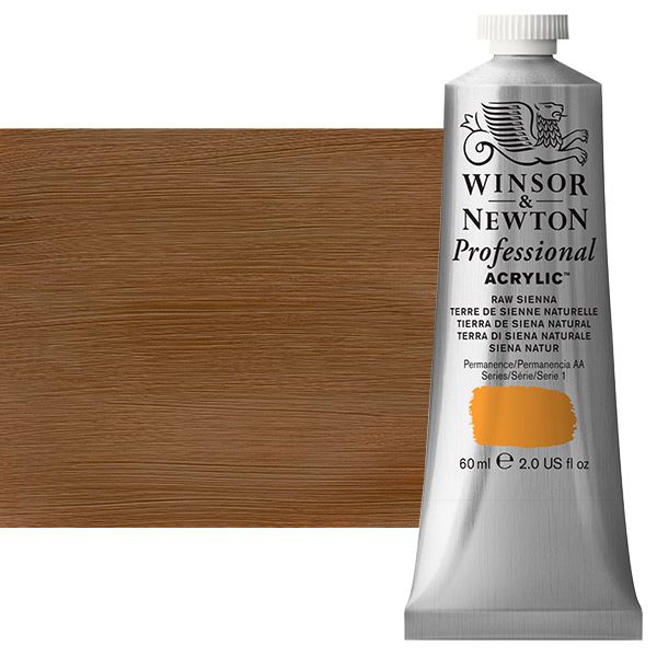 Winsor & Newton Professional Acrylic Raw Sienna 60 ml