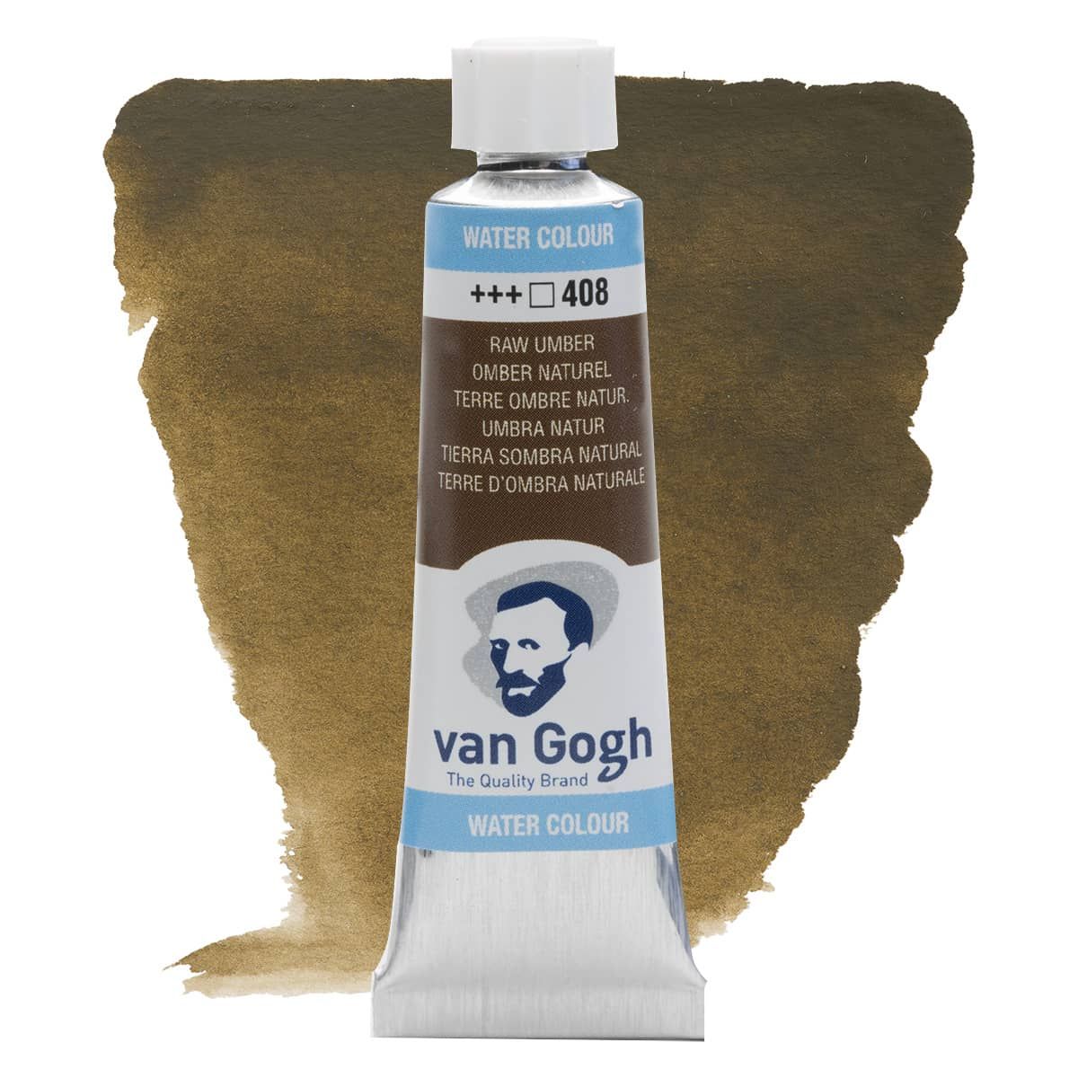 Van Gogh Watercolors Raw Umber, 10ml Tube Jerry's Artarama