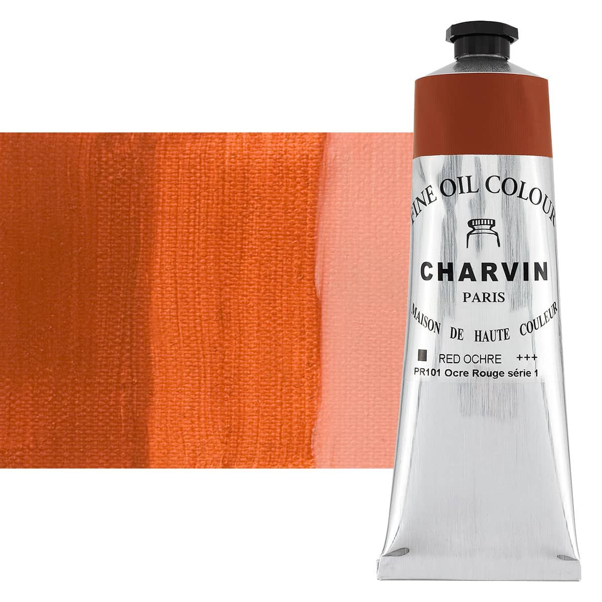Charvin Fine Oil Paint, Red Ochre 150ml Jerry's Artarama