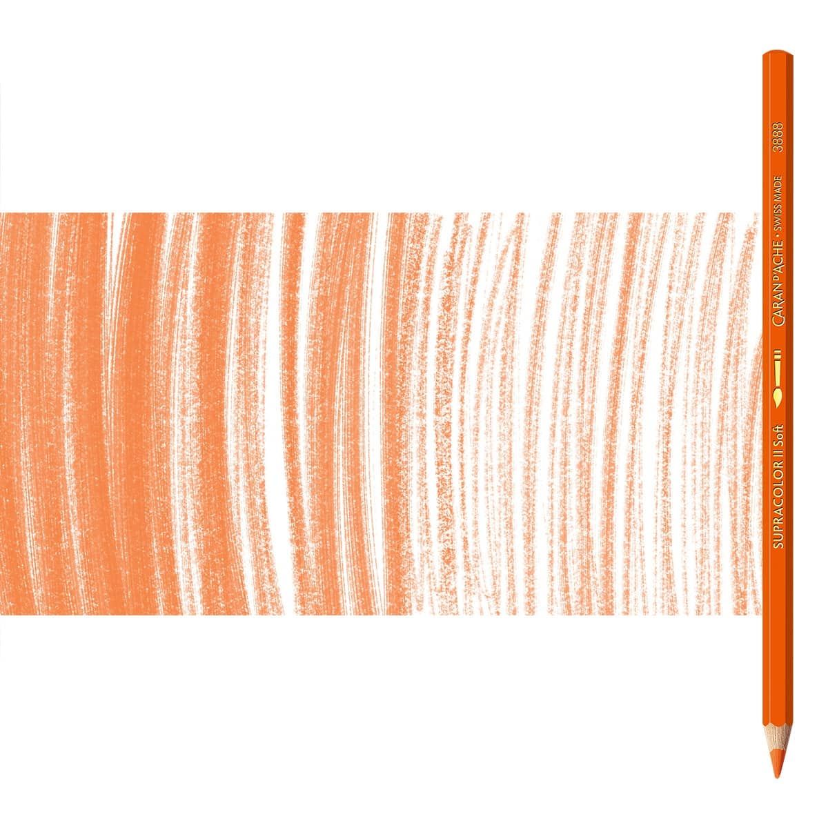 Supracolor II Watercolor Pencils Individual No. 040 - Reddish Orange