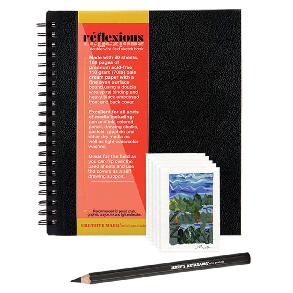 Reflexions Double Wire Spiral Bound Field Sketch Books