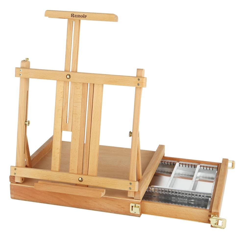 Sketch Easel, Wooden Easel, Portable Lap Easel, Wooden Writing Table,  Drawing Table, Sketching Board, Desktop Painting 