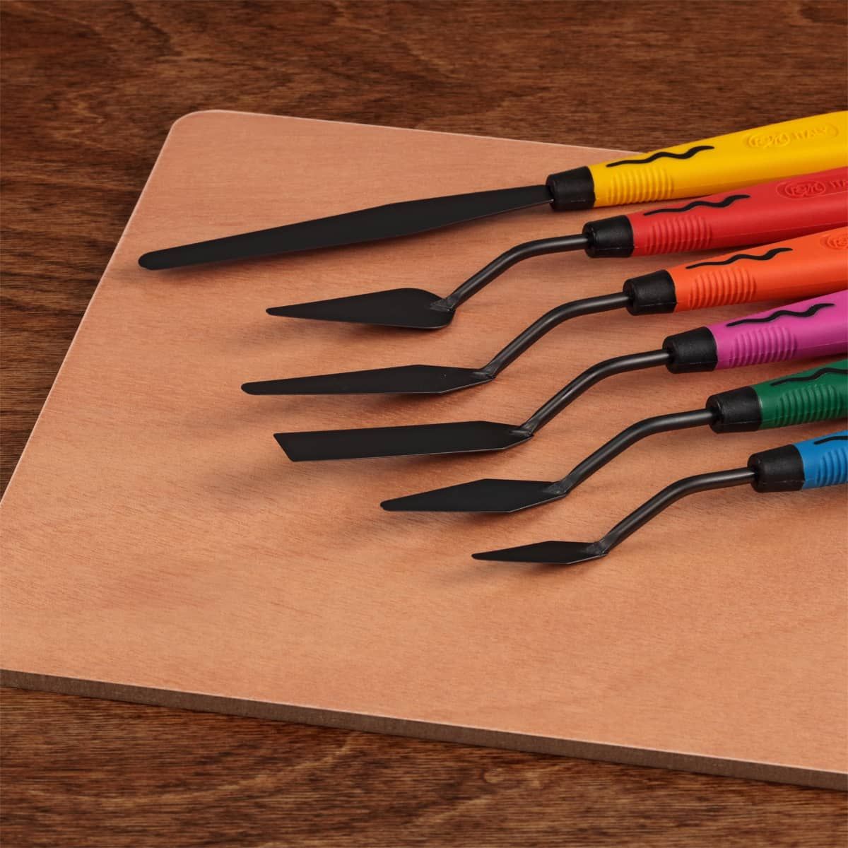 RGM Soft Grip Artist Palette Knives