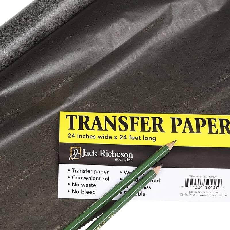 Jack Richeson Transfer Paper Roll 24in W x 24ft L Jerry's Artarama