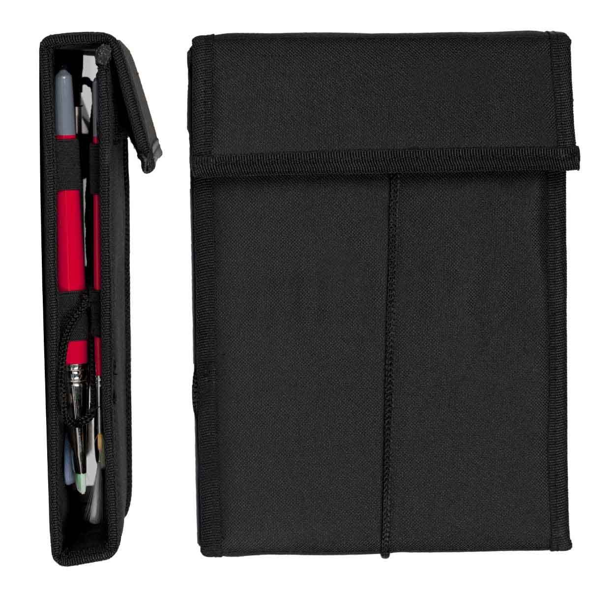 Mimik Kolinsky Synthetic Sable Value Brush Set of 9 w/ Easel Case