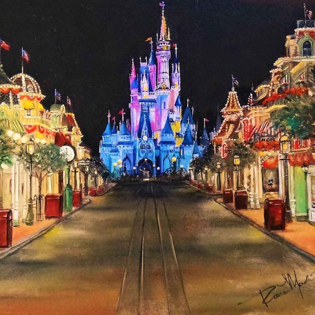 Disney's Main Street by Roseann Madia