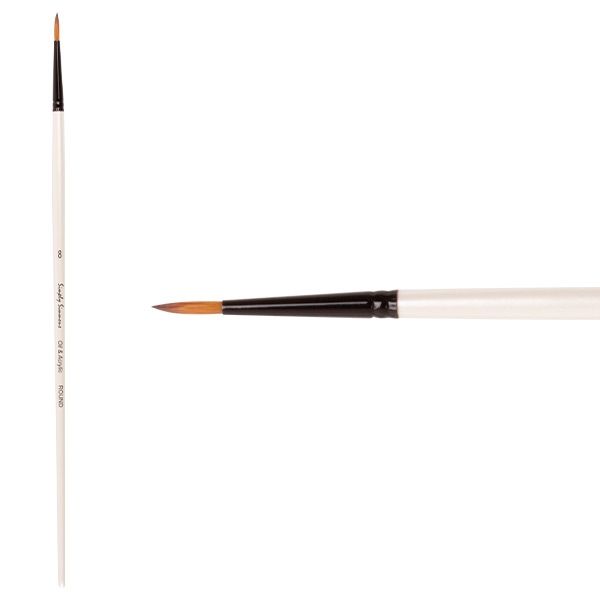Simply Simmons Oil and Acrylic Brush Synthetic Round LH 8
