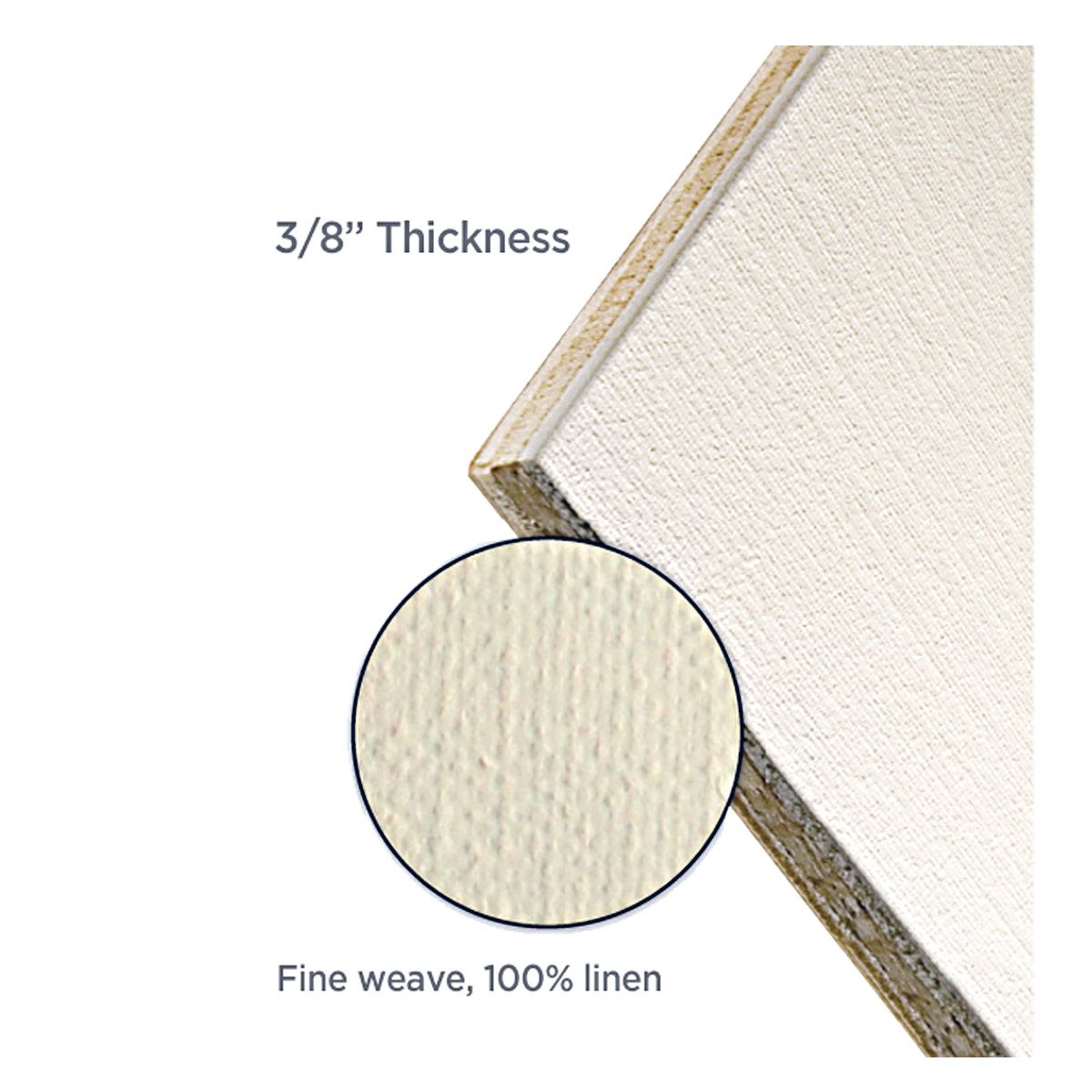 3/8" Thick- Fine Weave 100% Linen