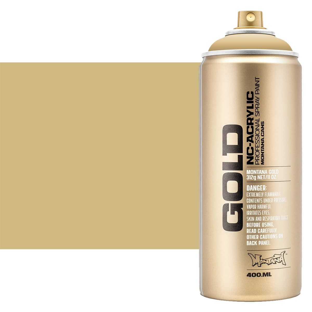 Montana GOLD Acrylic Professional Spray Paint 400 ml - Sahara Beige