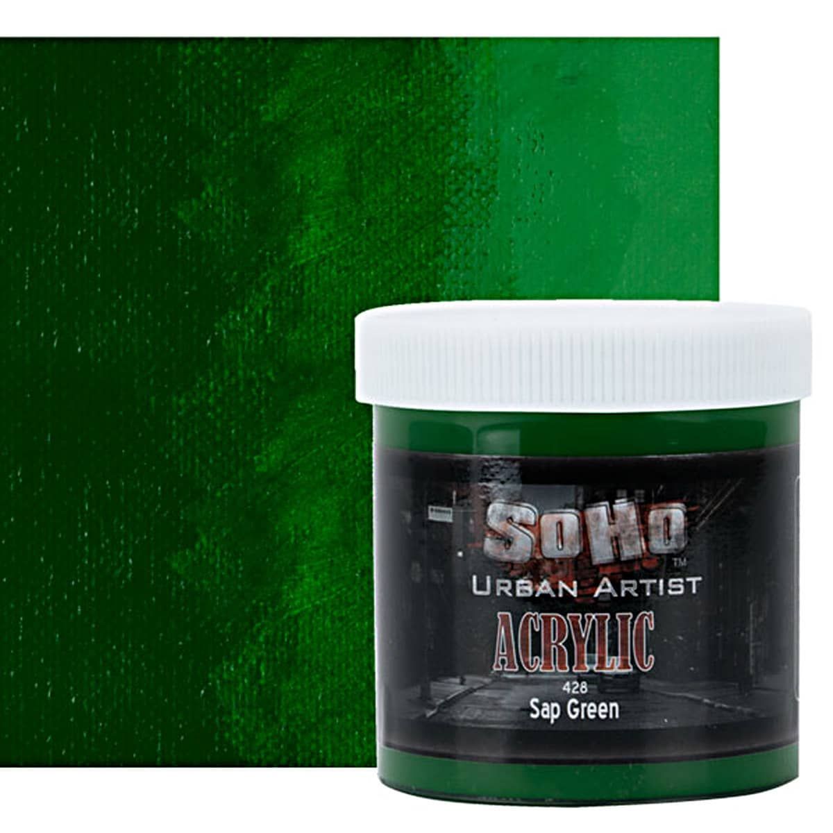 SoHo Urban Artists Heavy Body Acrylic Sap Green 500ml