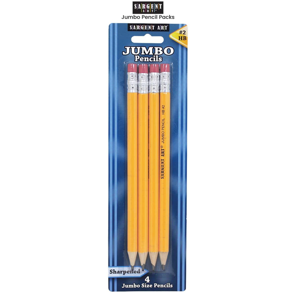 Sargent Art Jumbo Pencil Packs
