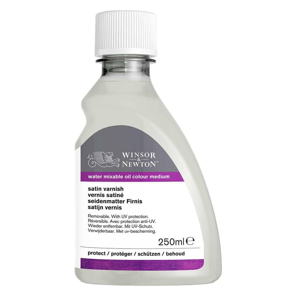Winsor & Newton Artisan Water-Mixable Oil Medium - Satin Varnish, 250ml Bottle