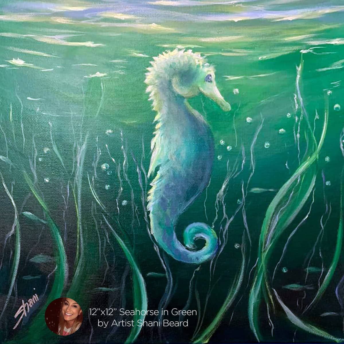 Seahorse By Artist Shani Beard
