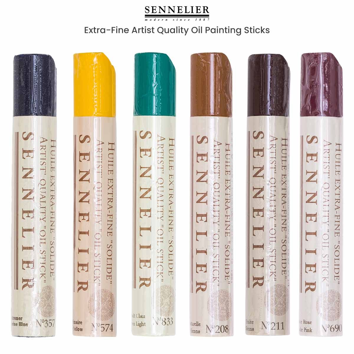 Sennelier Extra-Fine Artist Quality Solid Oil Painting Sticks