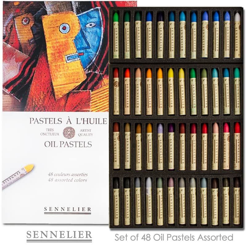 Sennelier Oil Pastels Cardboard Box Set of 48