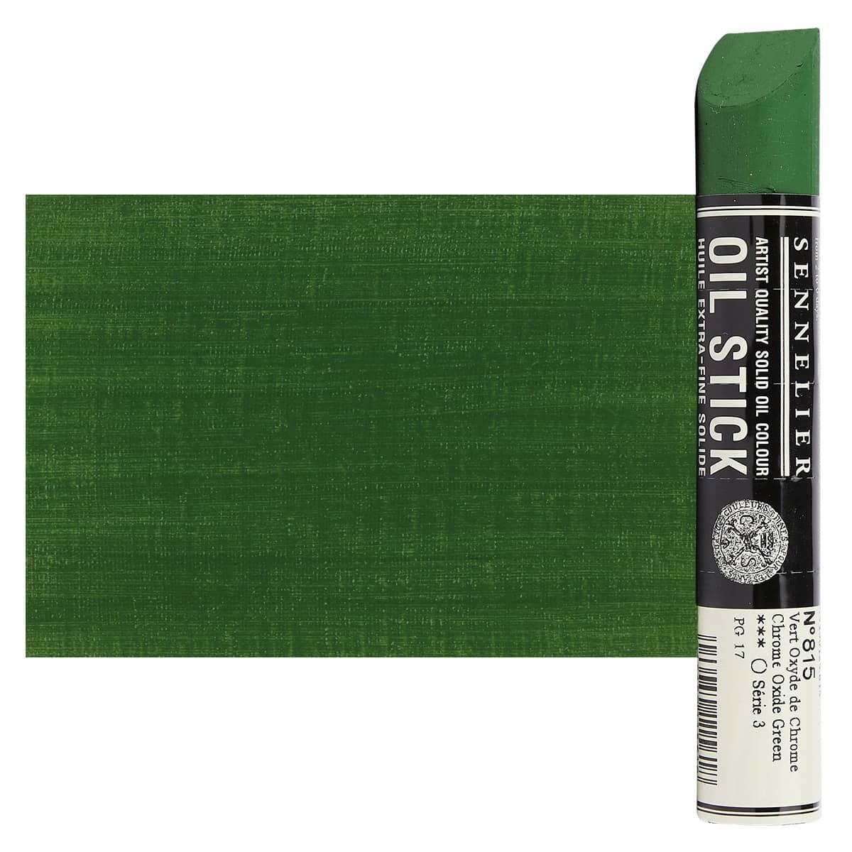 Sennelier Pastello A Olio – Chromium Green Deep 38ml – Colore Artista Di Alta Qualità