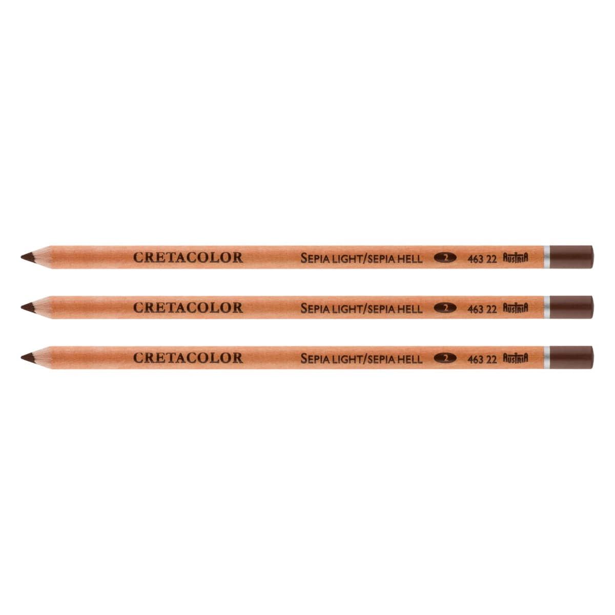 Krijtpotlood zwart 460-12 | Cretacolor