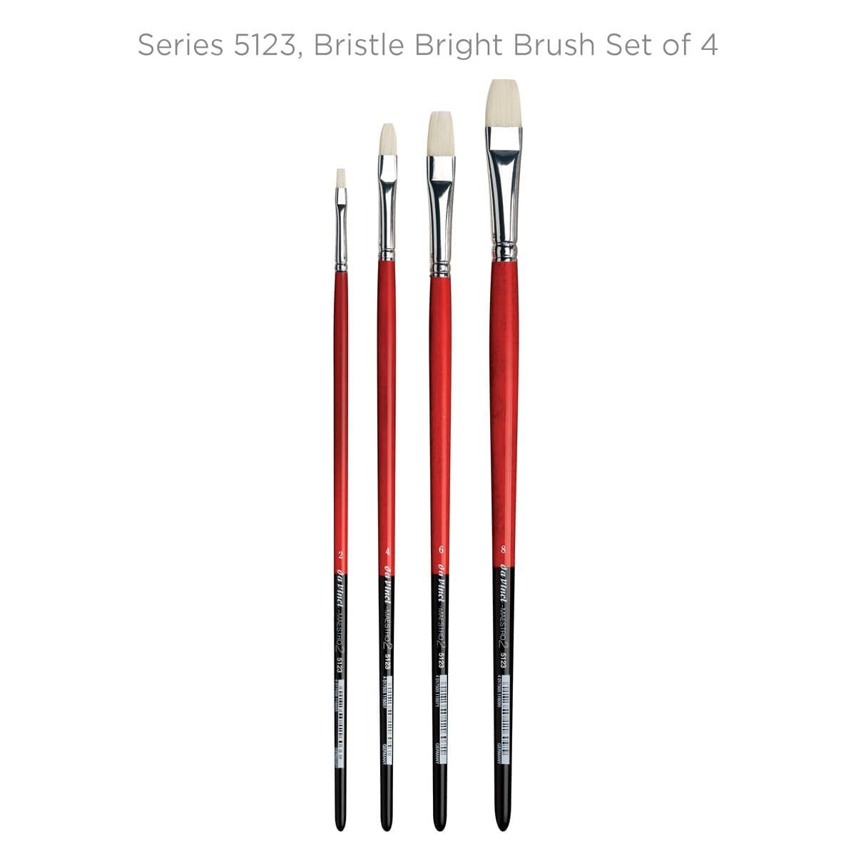 Series 5123, Bristle Bright Brush Set of 4
