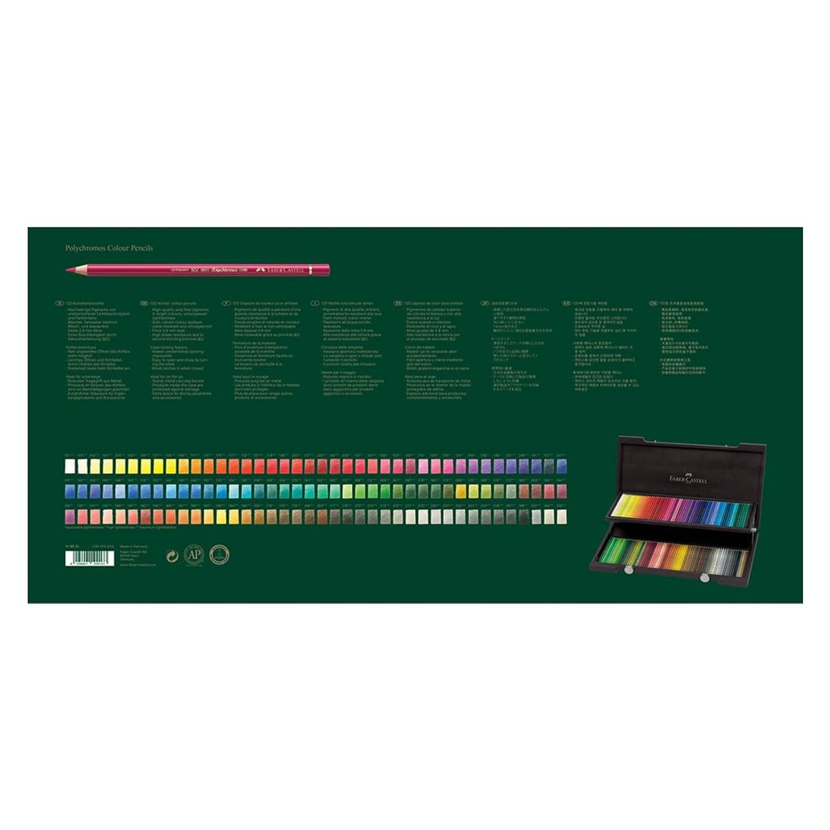 Faber-Castell Polychromos (Lápices de Colores) - Set de 120