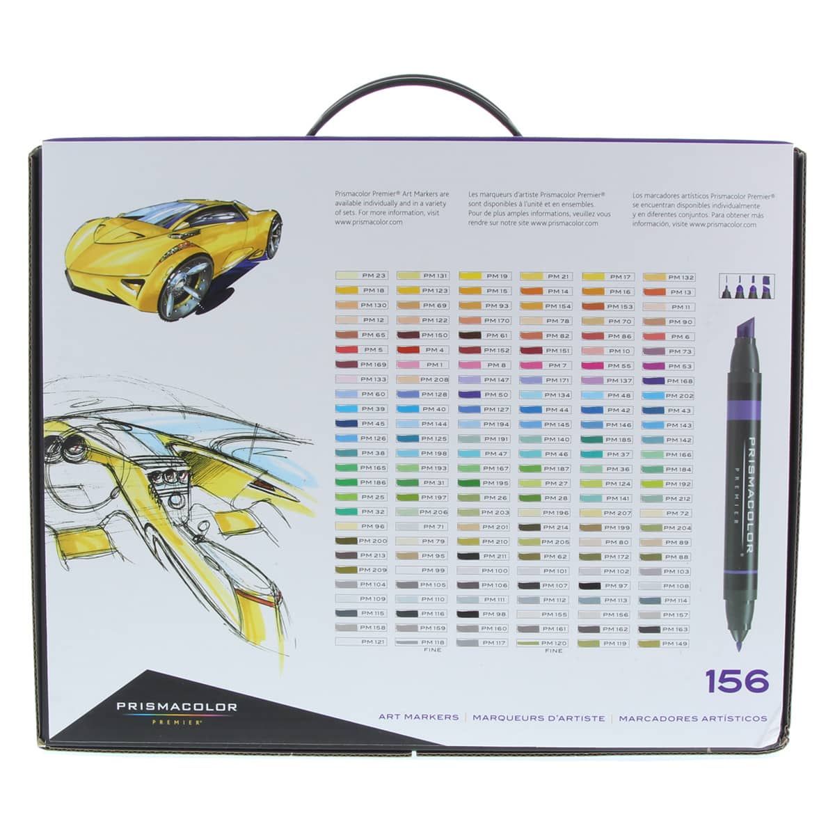 NEW 156 Prismacolor Premier Double Sided Art Markers Brush Fine Tip