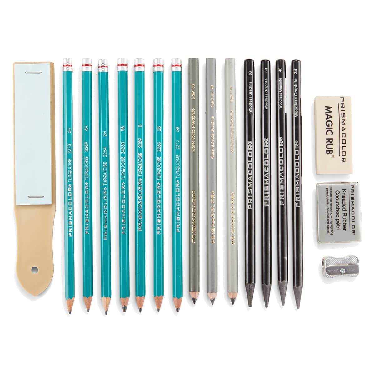 Prismacolor Sketching Pencil Tin Graphite (Set of 18) Jerry's Artarama