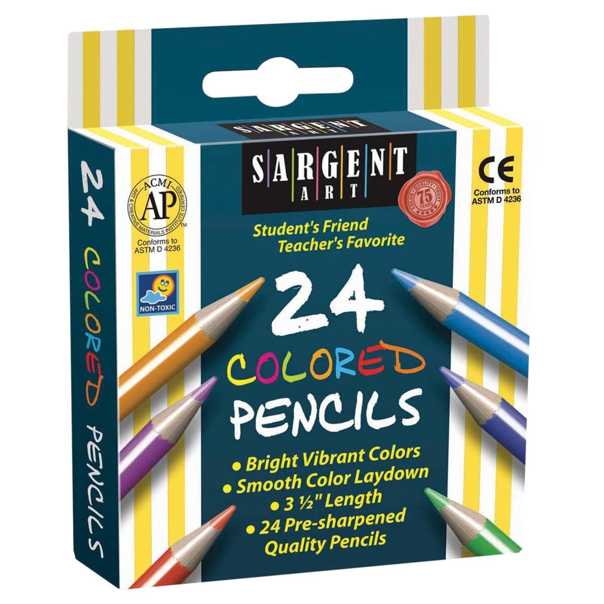 24 Premium Colored Pencils for Adult Coloring,Artist Soft Series Lead Cores with Vibrant Colors,Professional Oil Based Colored Pencils,Coloring Pencils for Adults and Kids,Drawing Pencils,Art Pencils 