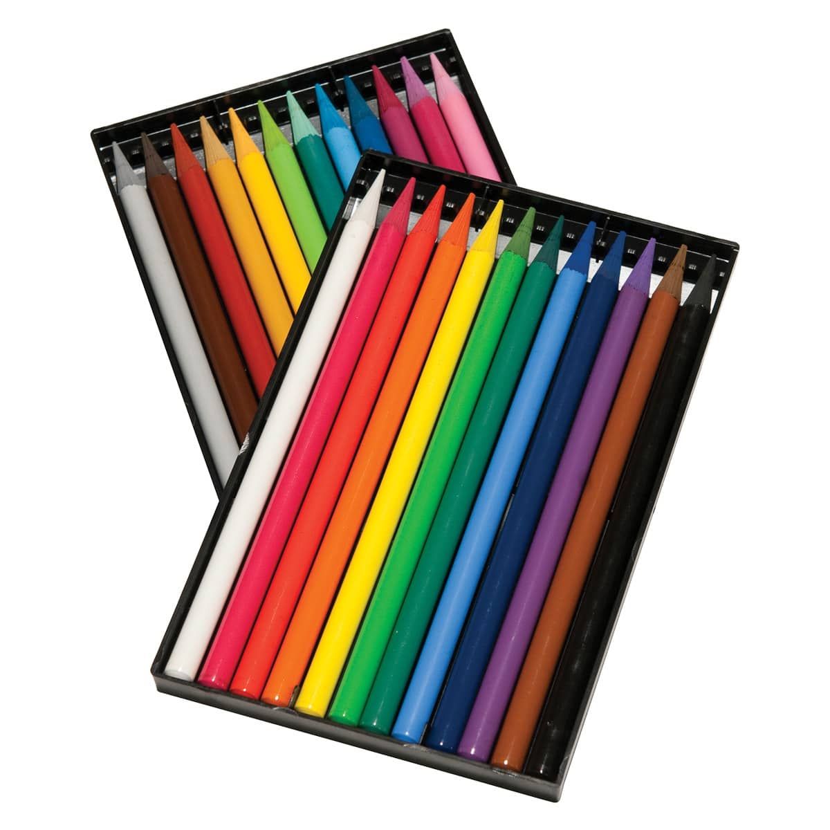 Koh-I-Noor Progresso Woodless Colored Pencils (Set of 2