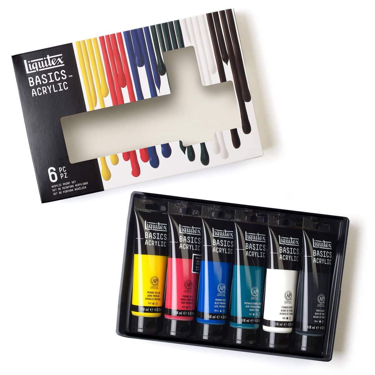 Liquitex Acryl Tinte Essential Box Set 6 x 30ml