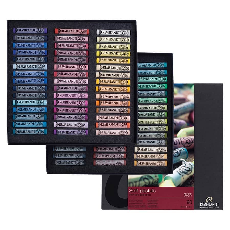 Rembrandt Soft Pastel Master Box Set, 5 15 30 60 Round Sticks Have  Excellent Softness for Beautiful Color Release and Toning. - AliExpress