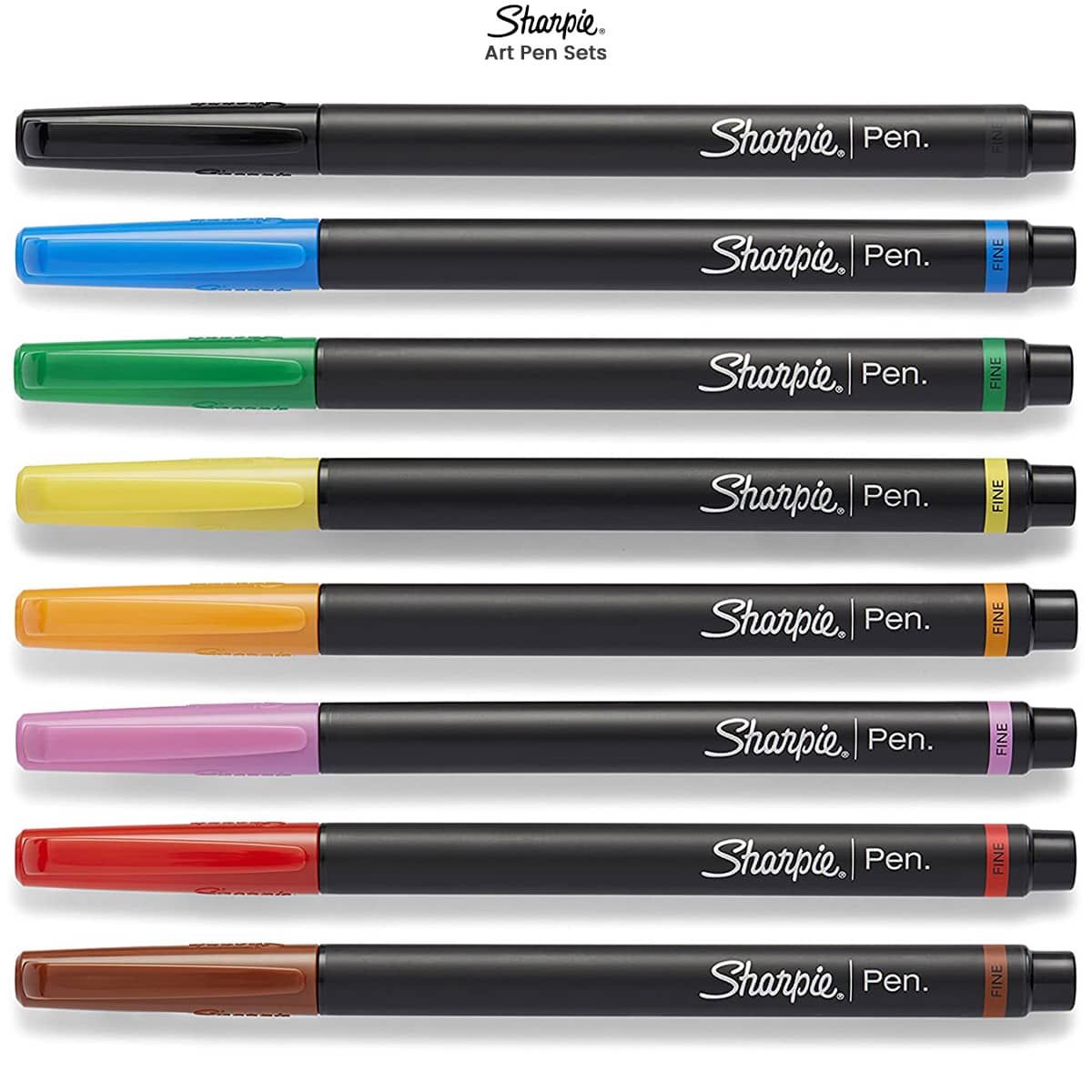 Sharpie Art Pen, Fine, Assorted - 8 pens