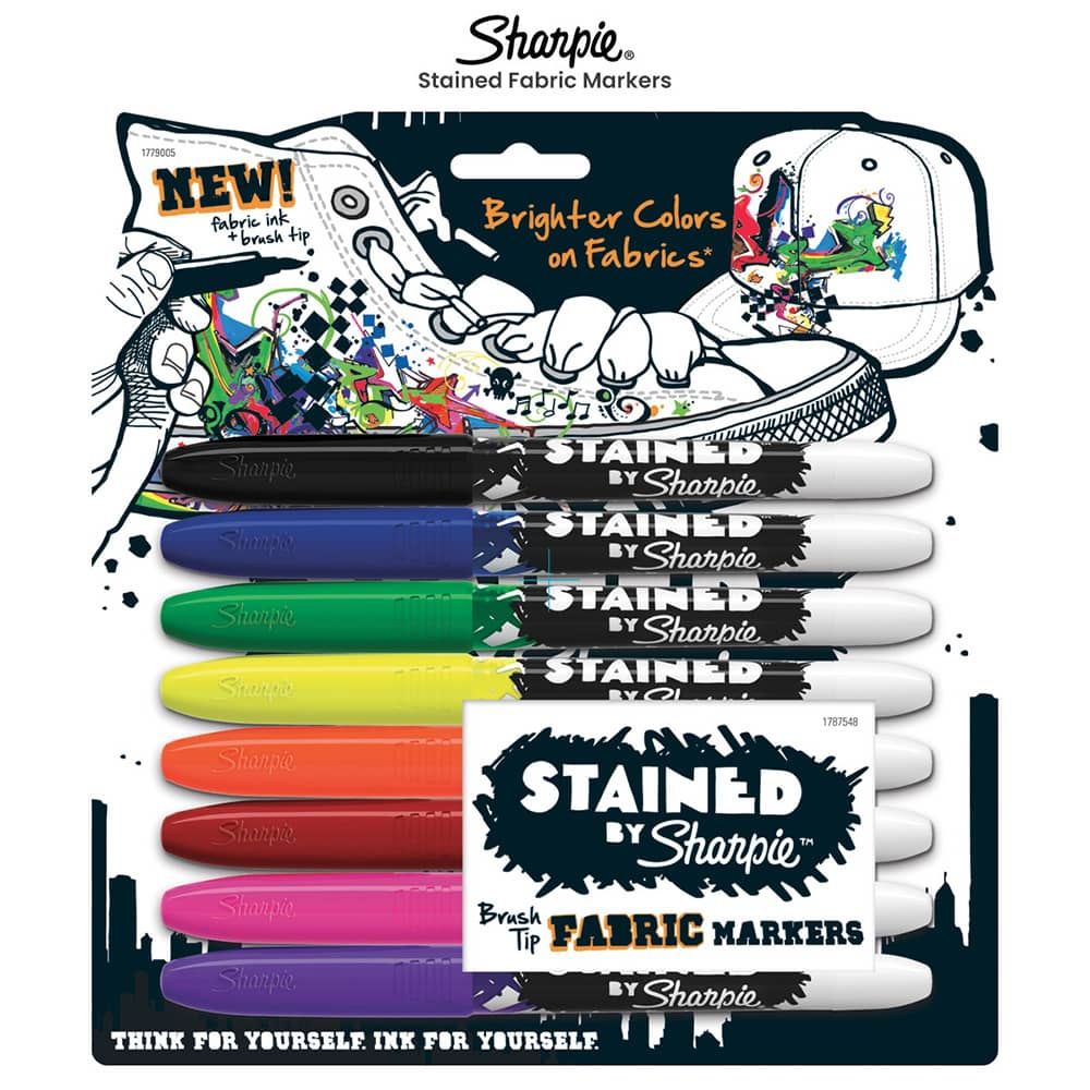 Sharpie Stained Fabric Markers