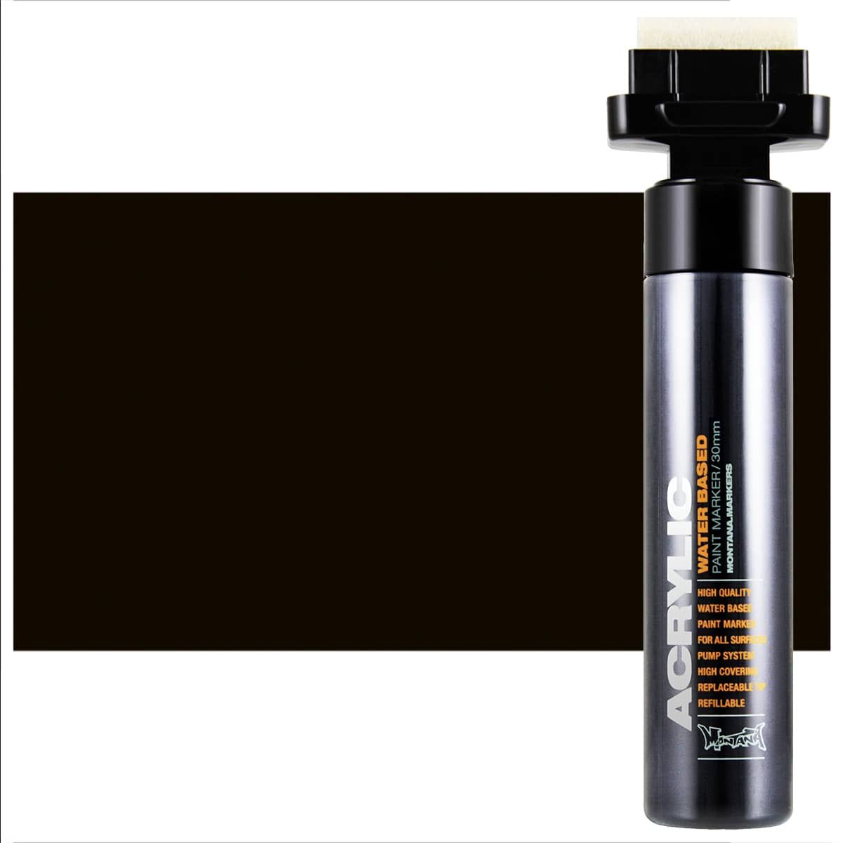 Montana Acrylic Paint Marker 30mm Broad Tip Shock Black Jerry s montana-acrylic-paint-marker-30mm-broad-tip-shock-black-jerry-s