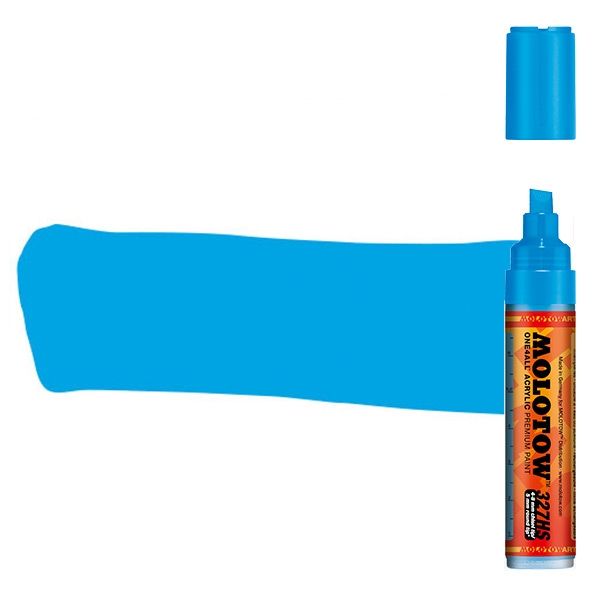 Molotow ONE4ALL 4-8mm Marker - Shock Blue Middle