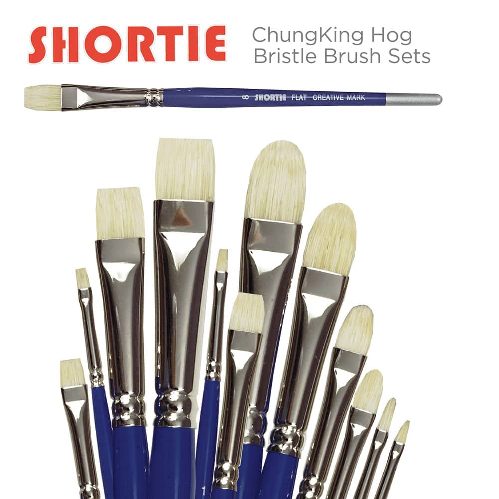 Shortie ChungKing Hog Bristle Brush Sets